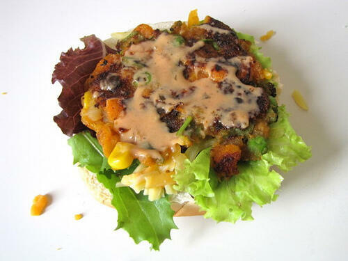 vegetable burger, how to make vegetable burger at home