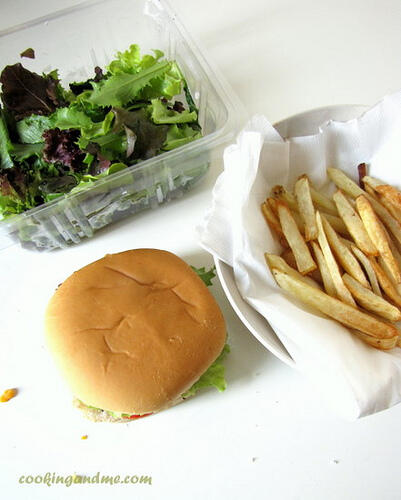 vegetable burger, how to make vegetable burger at home