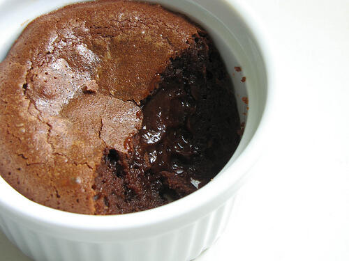 Molten Lava Choc Cake Recipe