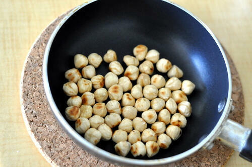 toasted hazelnuts