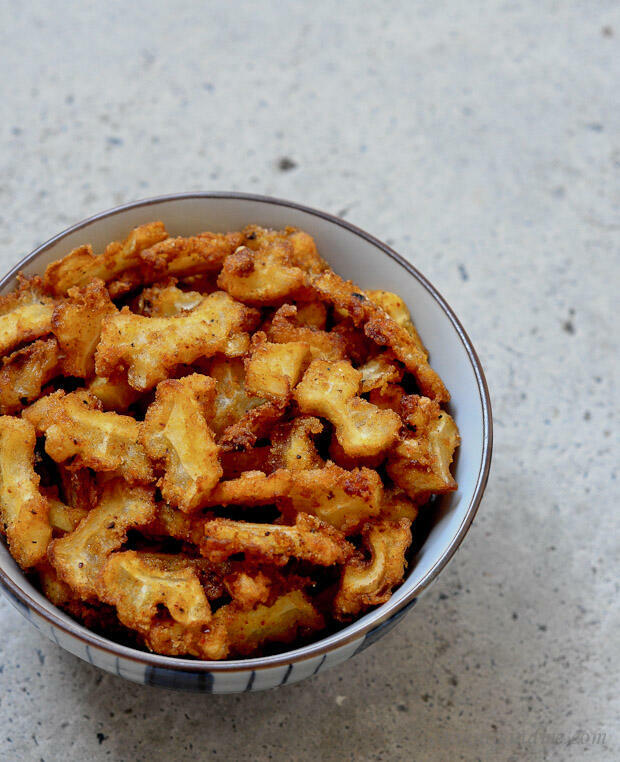 Bitter Gourd Fry Recipe, how to make Pavakkai Fry