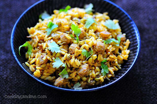 Soya Chunks Biryani | Soya Chunks (Meal Maker) Biryani Recipe