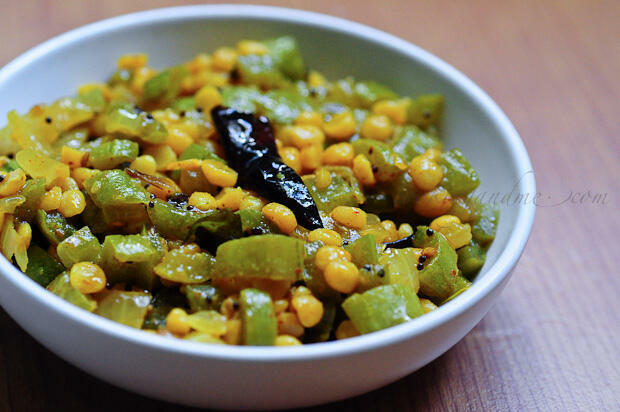 Snake Gourd / Podalanga Masala Recipe