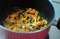 Soya chunks masala recipe with potatoes, step by step