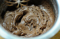 One Bowl Butter Cake with Chocolate Cream Frosting