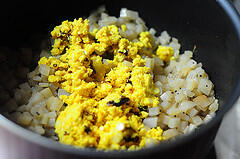 Banana Stem Paruppu Usili Recipe