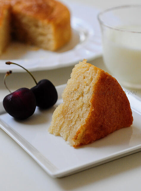 Eggless sponge cake recipe, eggless vanilla sponge cake