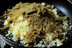 Double-Layer Chocolate Kalakand-Diwali Sweets