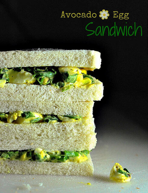 Avocado and Egg Salad Sandwich Recipe