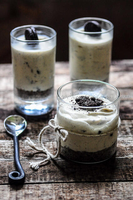 Eggless No Bake Oreo Cheesecake Recipe Eggless No Bake Oreo Cheesecake Recipe