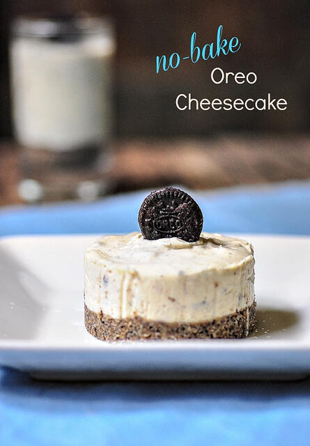 Eggless No Bake Oreo Cheesecake Recipe Eggless No Bake Oreo Cheesecake Recipe