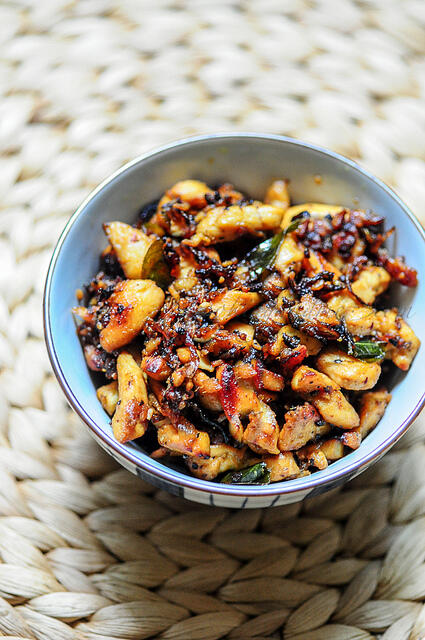 Dry Indian Pepper Chicken-Pepper Chicken Masala Recipe