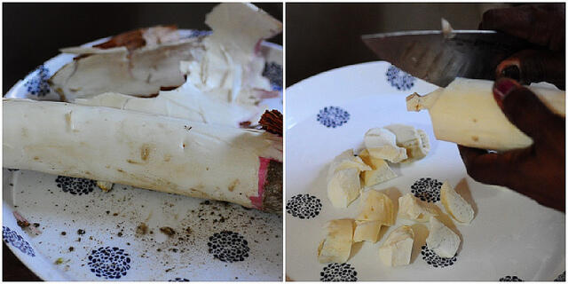 Kerala Kappa Masala-Tapioca Masala Recipe