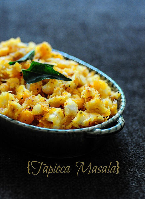 Kerala kappa masala, kerala tapioca masala recipe