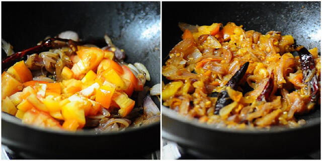 Onion Tomato Chutney Recipe (for Rava Idli, Dosa, Idli)