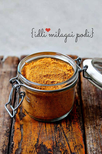 Idli Dosa Milagai Podi-Idli Podi-Dosa Podi Recipe