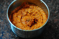Red Chilli Chutney - Red Chutney