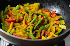 Capsicum Stir-Fry Recipe-Capsicum Sabji Recipe
