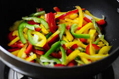 Capsicum Stir-Fry Recipe-Capsicum Sabji Recipe