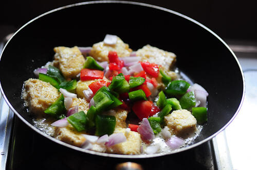 Paneer Shashlik Recipe (no tandoor / skewer)