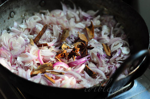 how to make layered chicken biryani