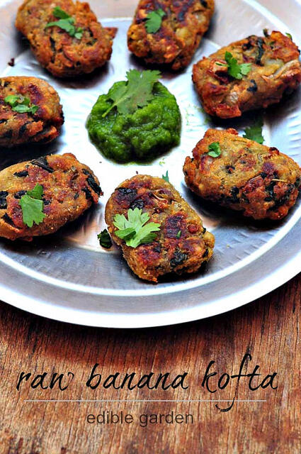 raw banana kofta-raw banana kofta recipe
