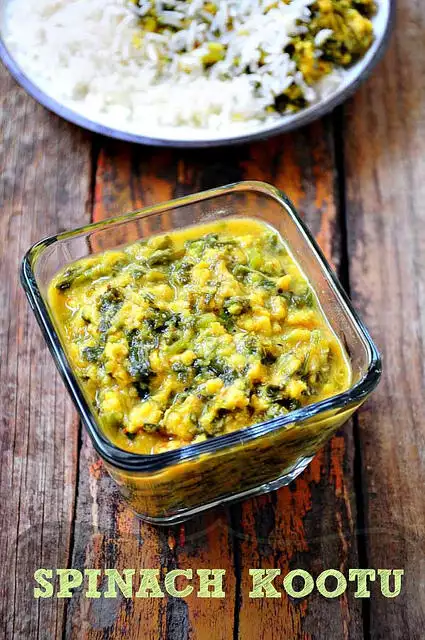 spinach kootu keera kootu recipe