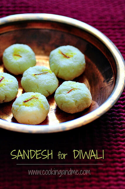 Sandesh Recipe - How to Make Sandesh - Easy Diwali Sweets sandesh recipe-how to make bengali sandesh