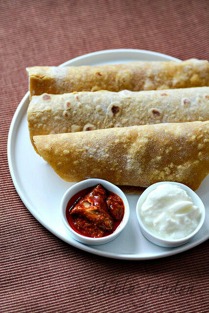 dal ki roti recipe, how to make dal roti