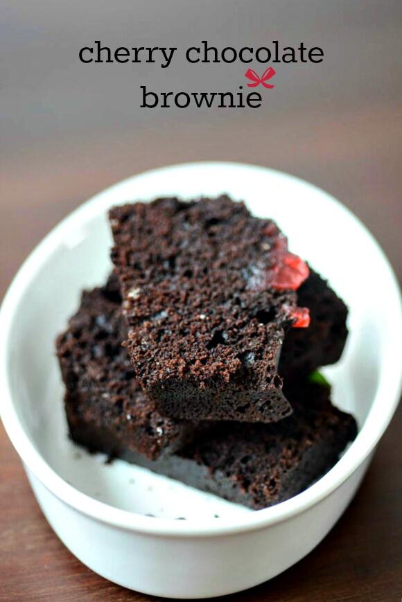 cherry chocolate brownie recipe 