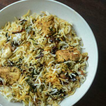 chicken dum biryani recipe, how to make chicken dum biryani