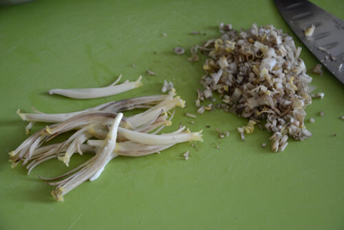 banana flower thoran, how to make banana flower thoran recipe