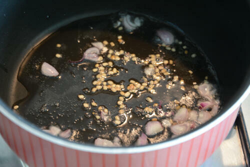 banana flower thoran, how to make banana flower thoran recipe