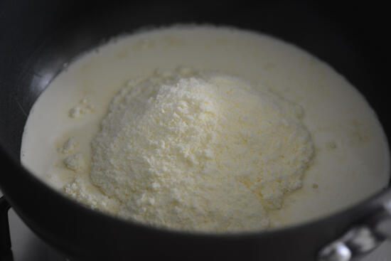 milk peda with milk powder recipe