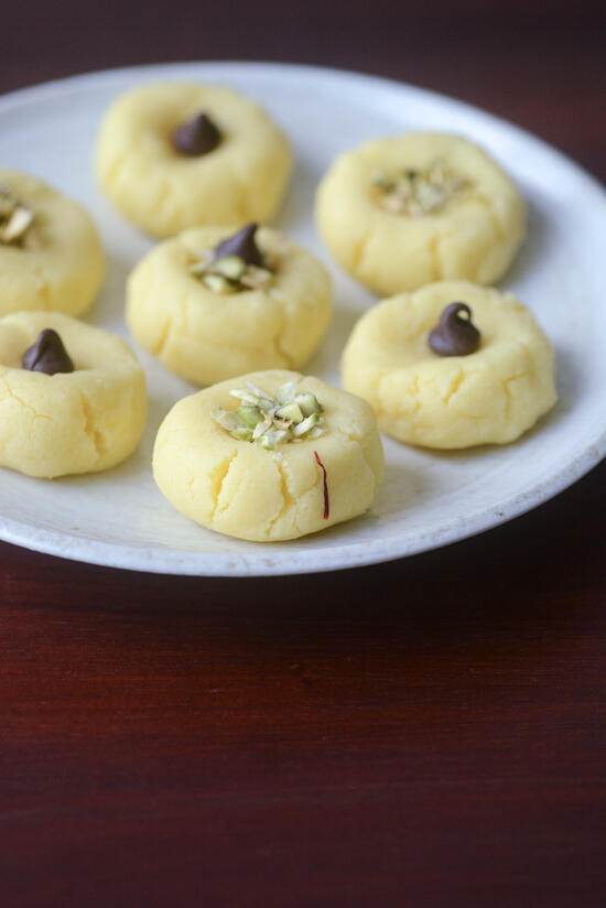 milk peda with milk powder recipe
