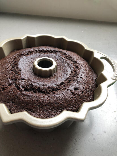 Eggless Chocolate Olive Oil Cake Recipe