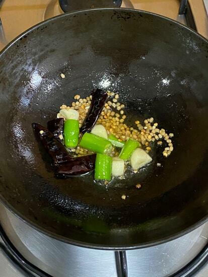 Curry leaves thogayal recipe