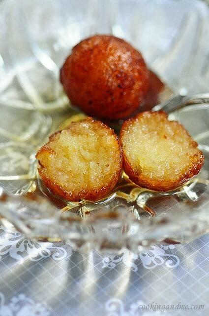 gulab jamun diwali sweet recipe with khoya