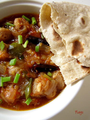 Chilli Soya Chunks Recipe