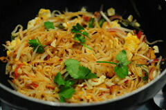 Vegetarian Pad Thai Recipe, Step by Step