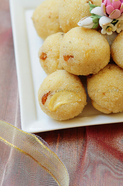 rava laddu rava ladoo recipe step by step