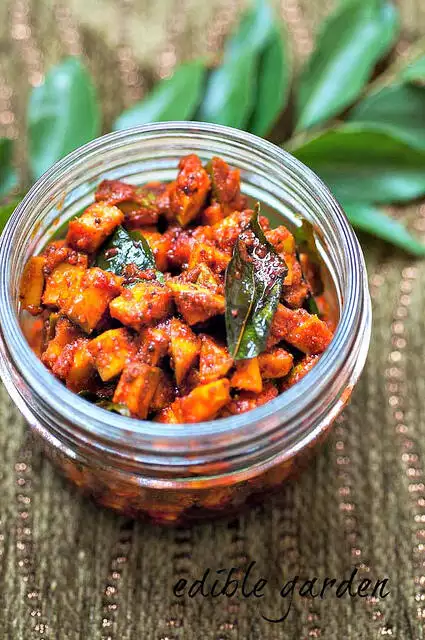 Instant Mango Pickle Recipe Kerala-Style