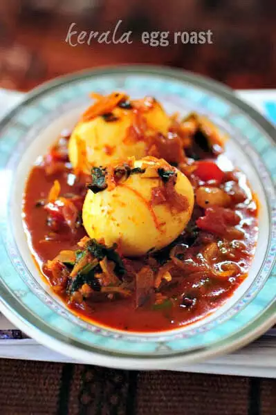 kerala egg roast mutta roast recipe