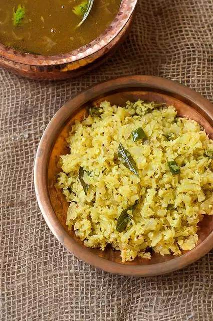 cabbage thoran recipe